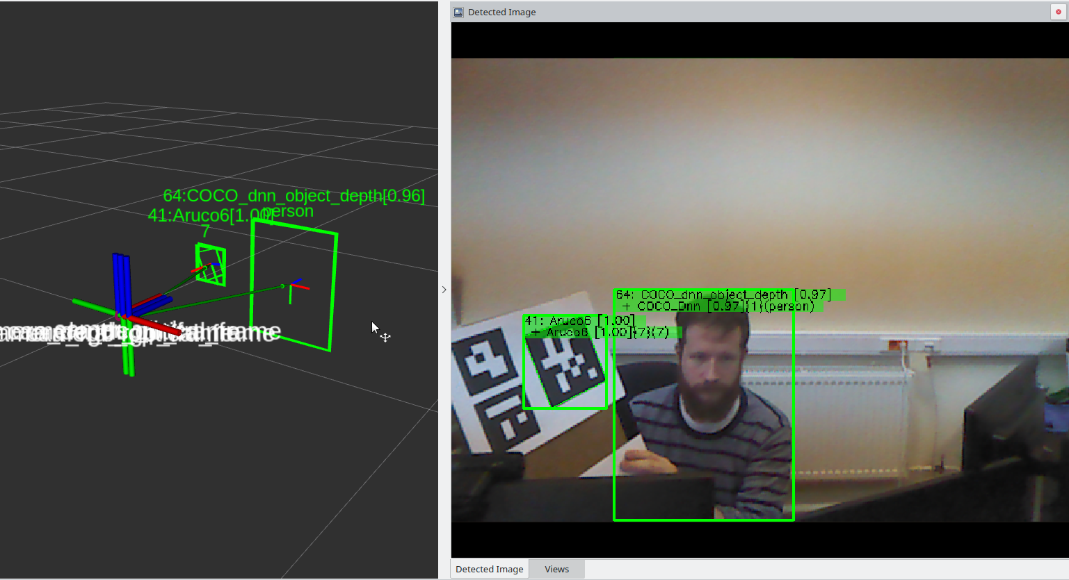 rviz markers with point cloud