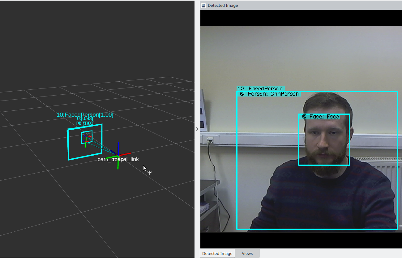 rviz markers with point cloud