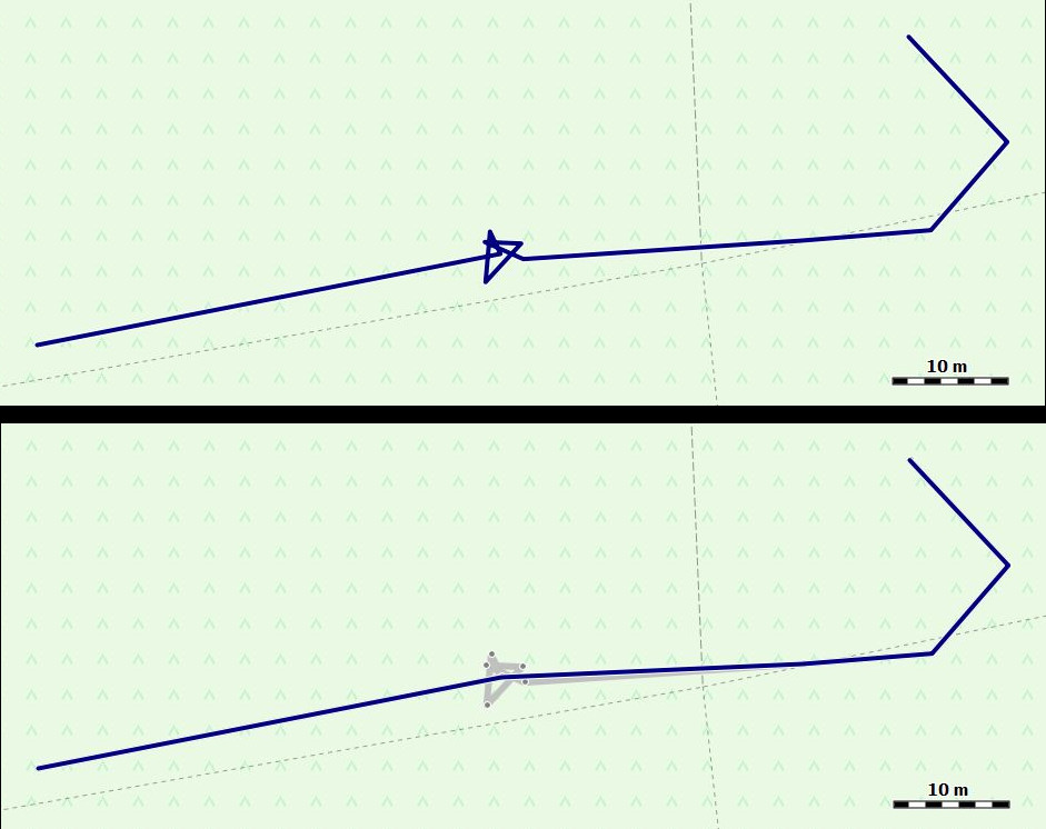 Zero speed knot filter