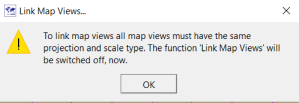 Error in map synchronization