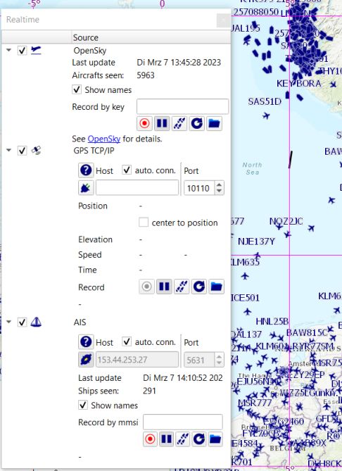 Realtime sources