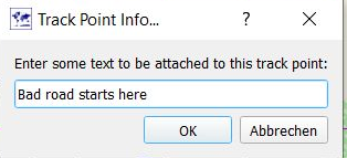 Add trackpoint info