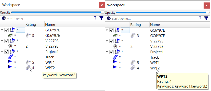 Tagged data objects