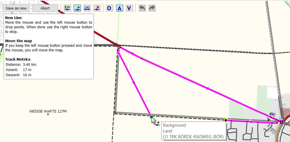 Routino routing problem