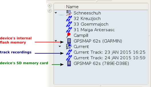 Device shown in workspace