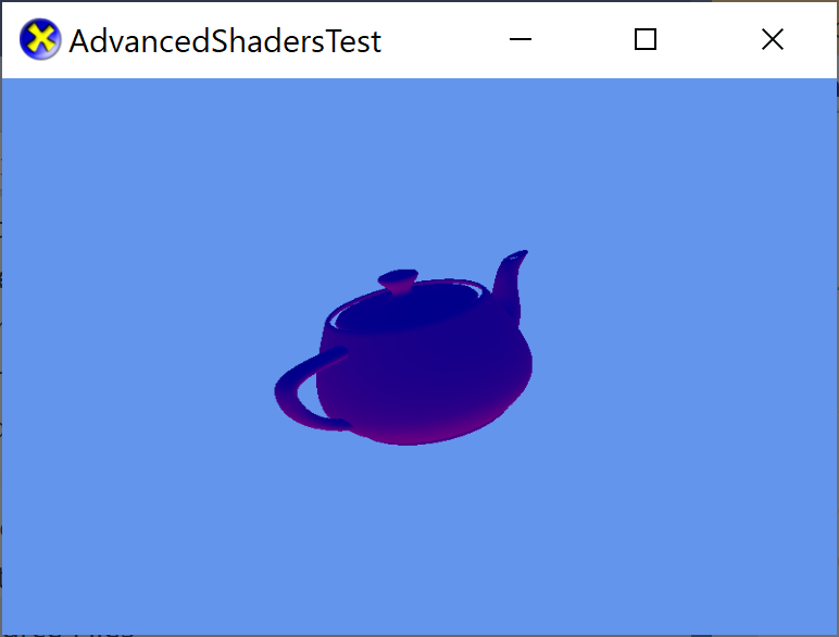 Screenshot of teapot