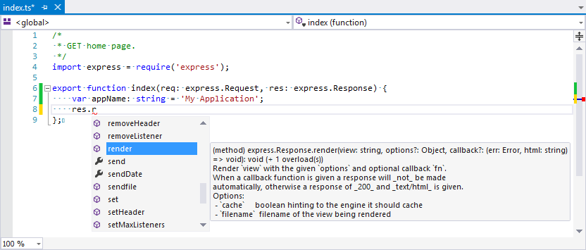 IntelliSense