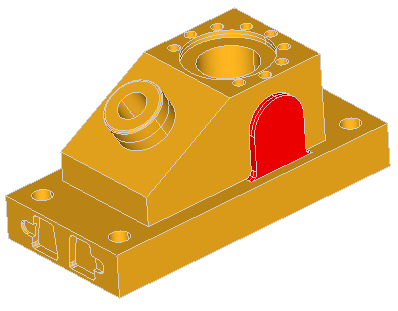 Removing the cylindrical protrusion