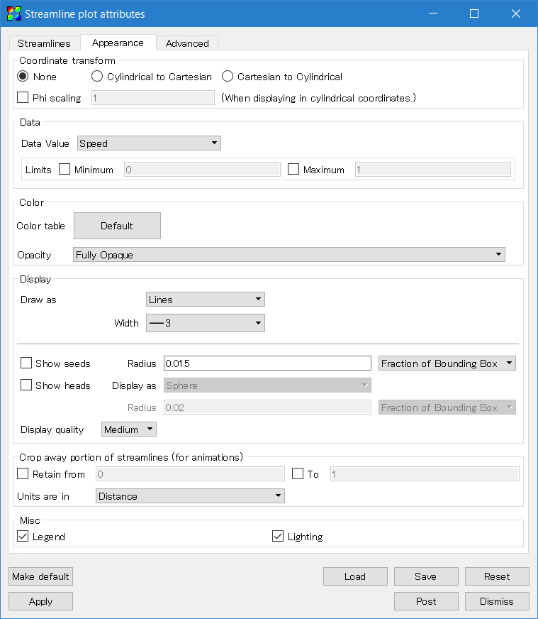 Streamlines Attributes 2