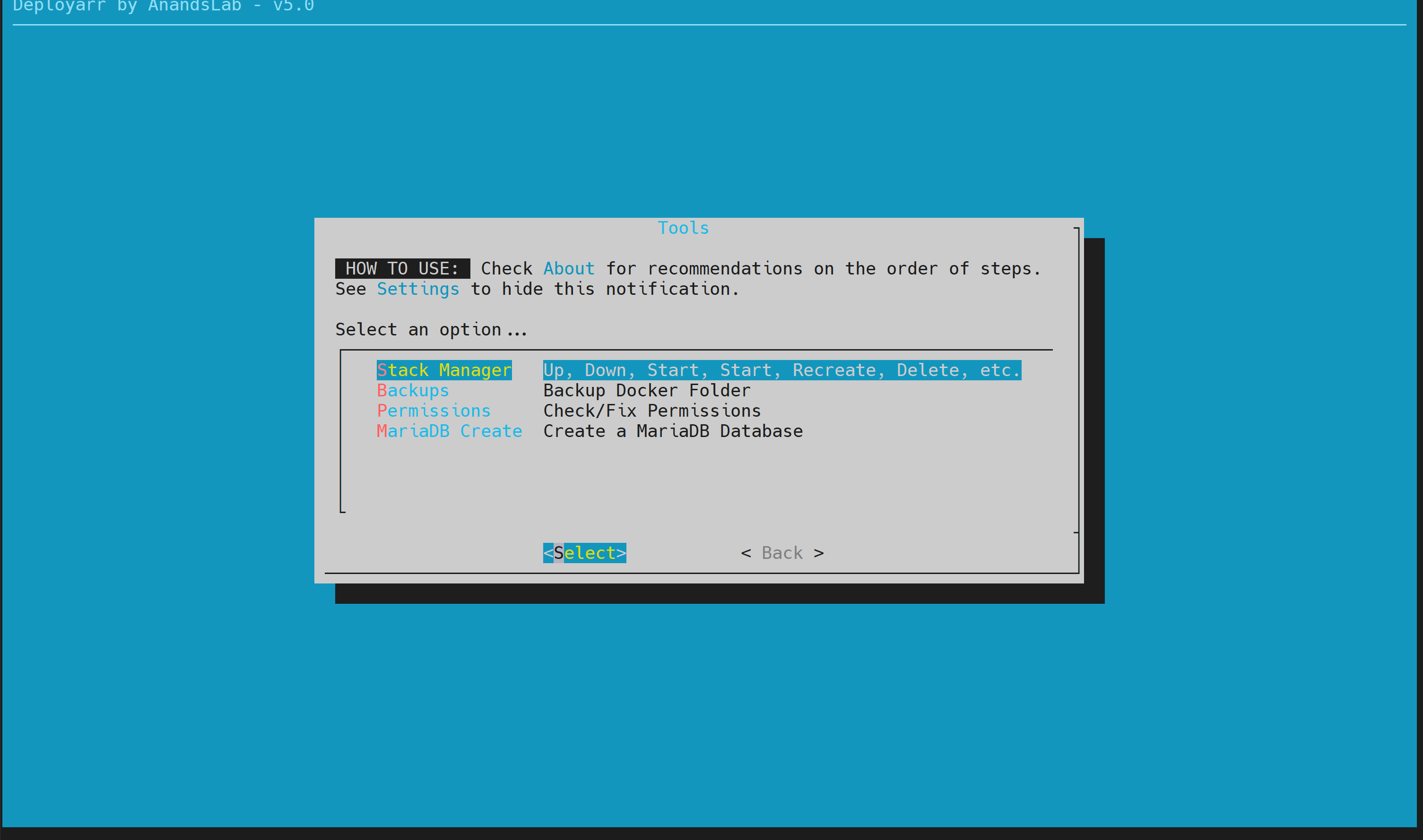 12 Deployarr v5 Tools Menu.png