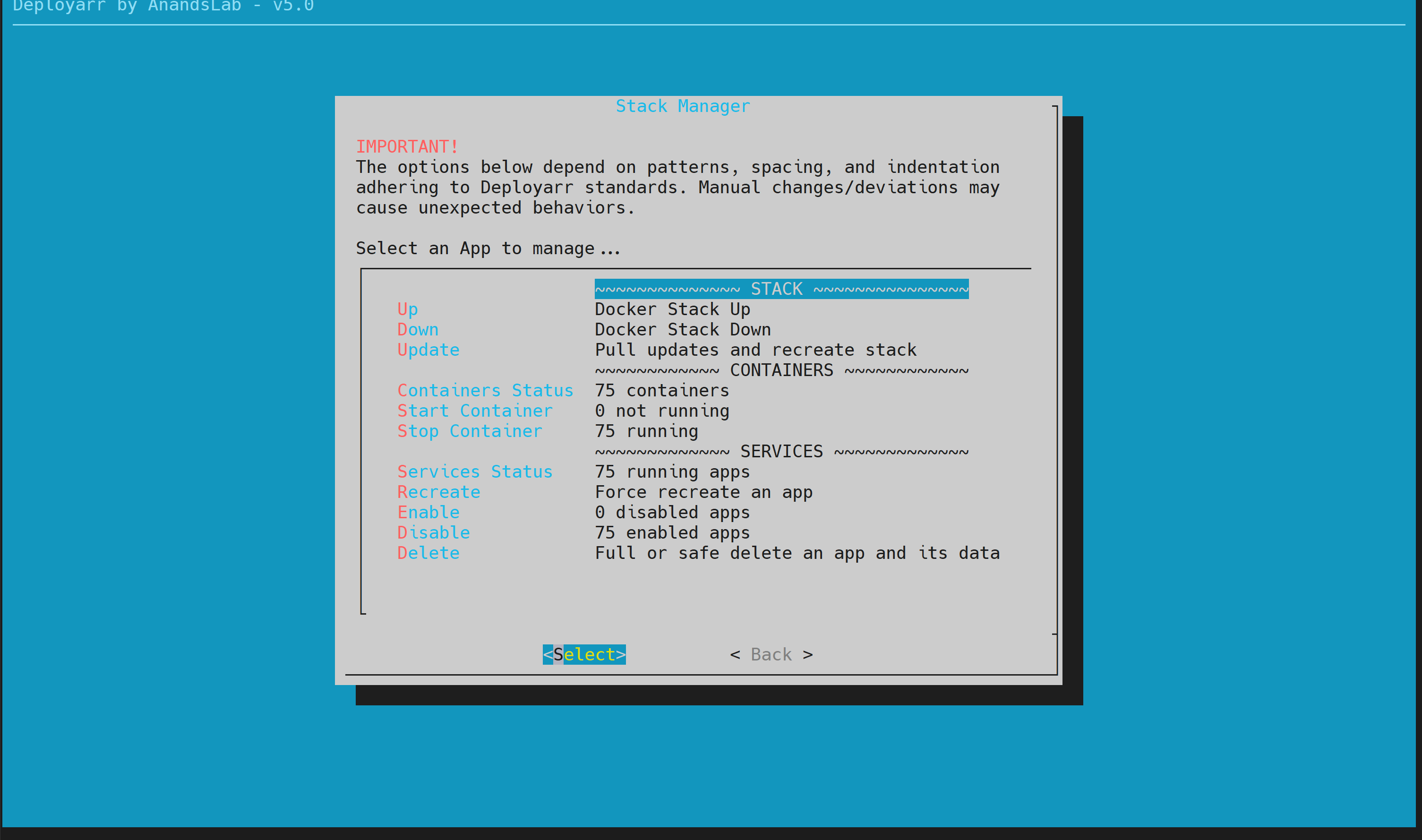 13 Deployarr v5 Stack Manager.png
