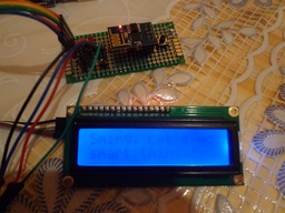 ESP8266 LiquidCrystal 44780 example