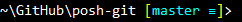 C:\Users\Keith\GitHub\posh-git [master ≡]> 