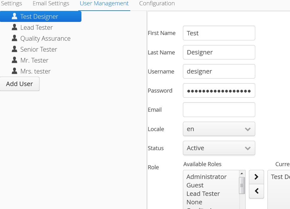 User Management