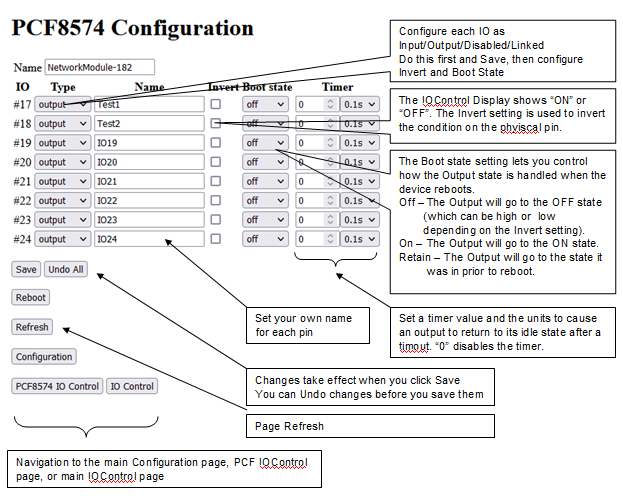 Configuration Help