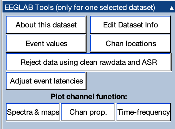 EEGLAB Tools